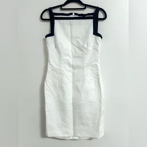 Ann Taylor Vintage Square Neck Cotton Dress 6P